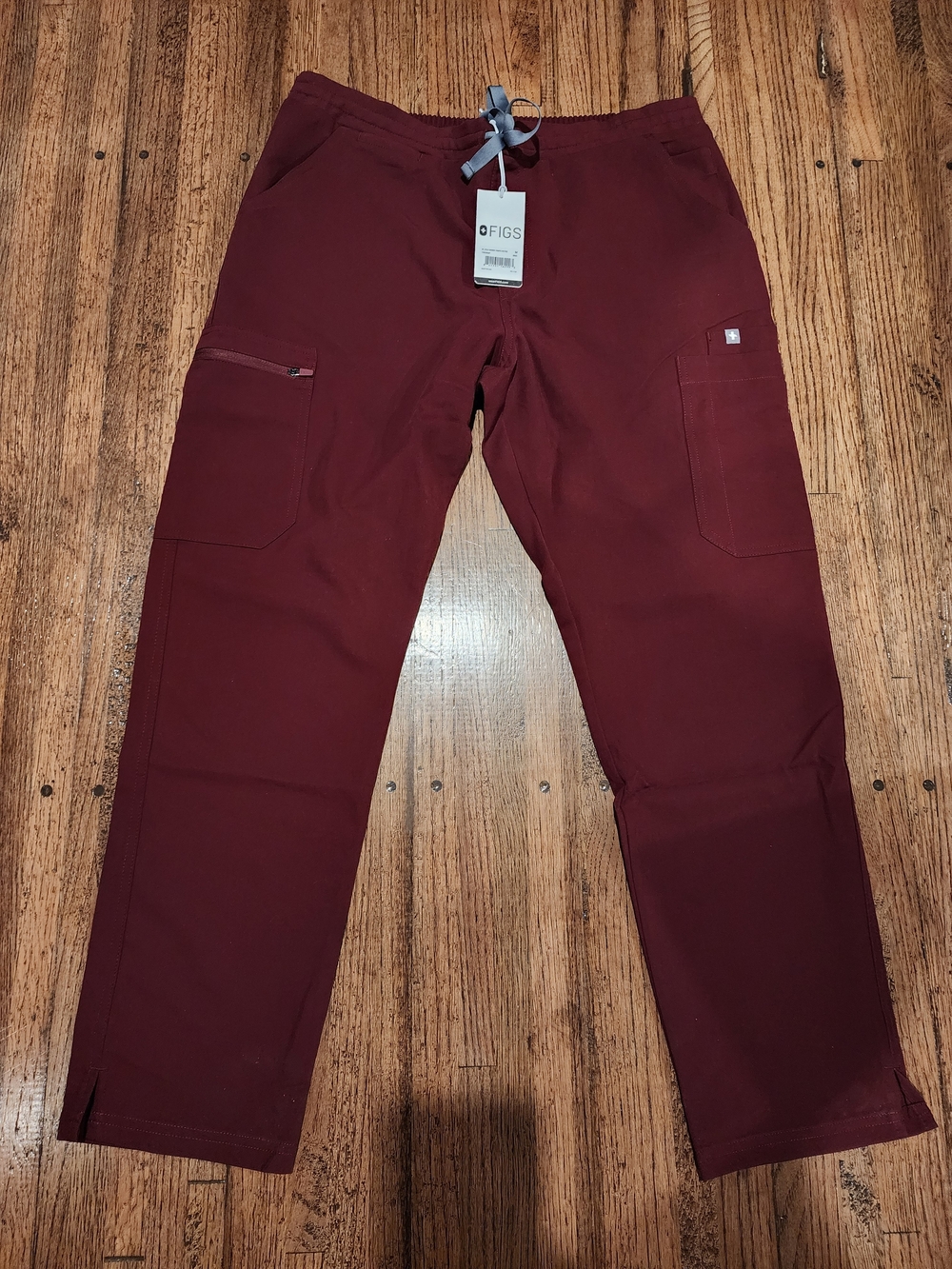 Figs Women's Scrub Pants - Burgundy